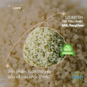 hạt nhựa tái sinh (tái chế) - Lam Trân